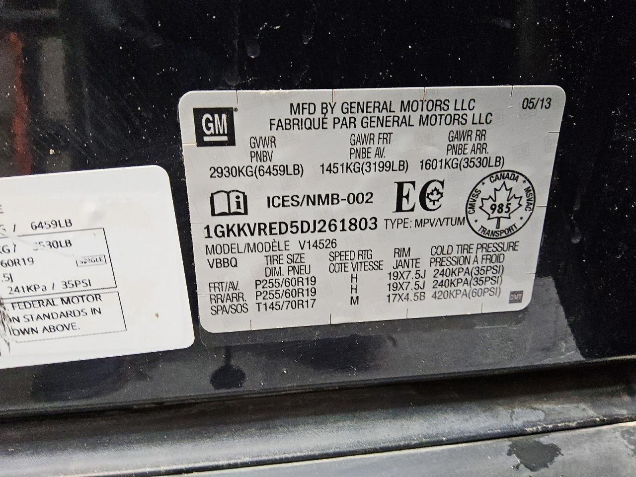 2013 GMC ACADIA