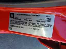 2015 CHEVROLET Spark
