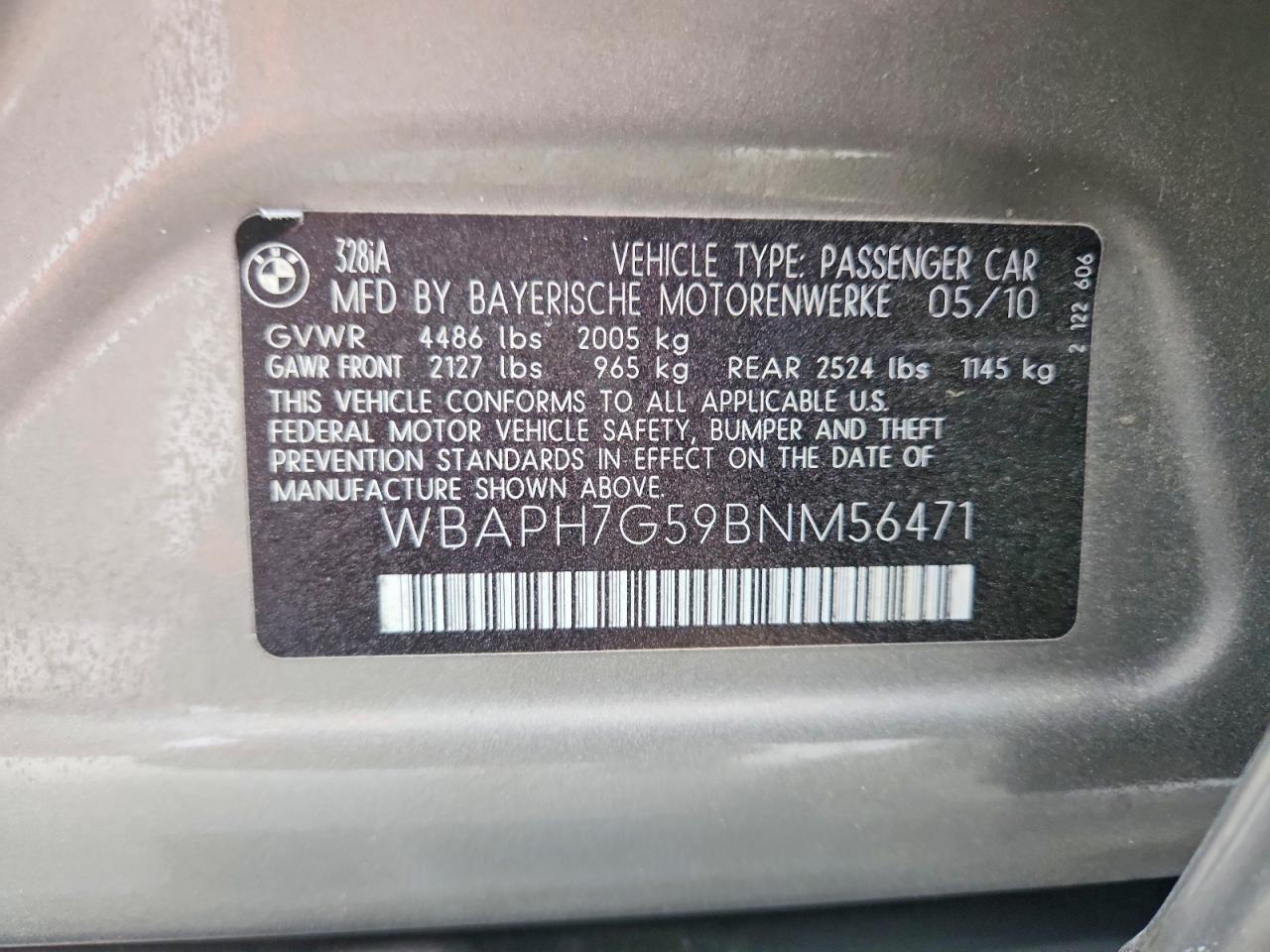 2011 BMW 3 SERIES
