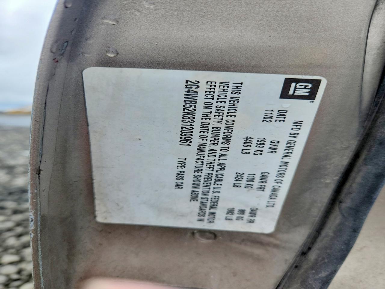 2003 BUICK Regal