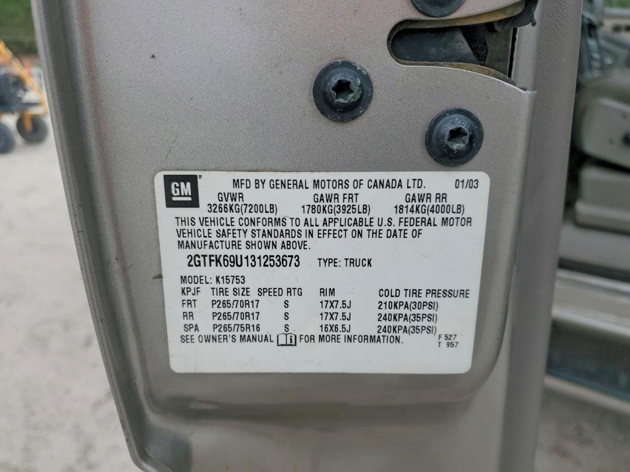 2003 GMC Sierra