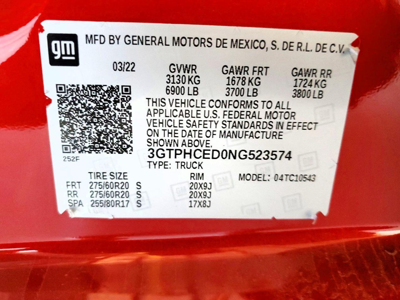 2022 GMC Sierra