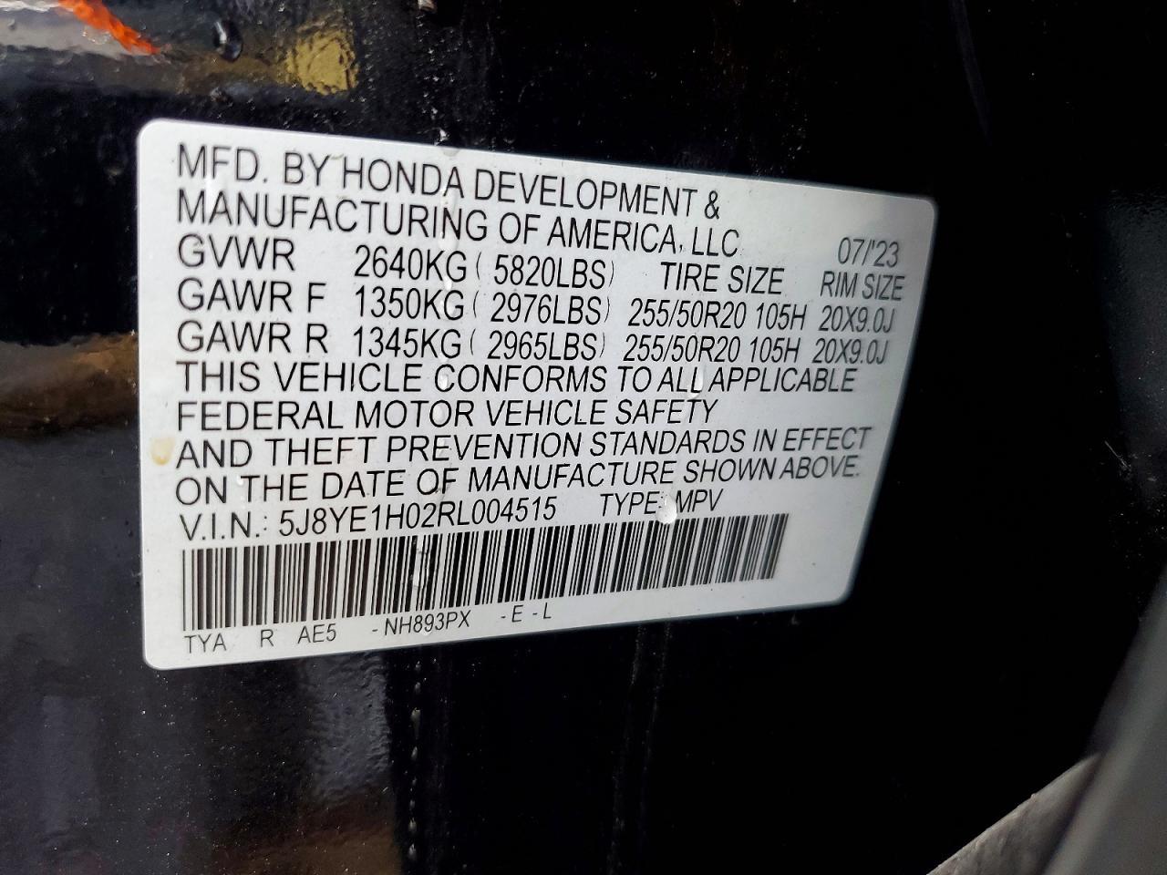 2024 ACURA MDX
