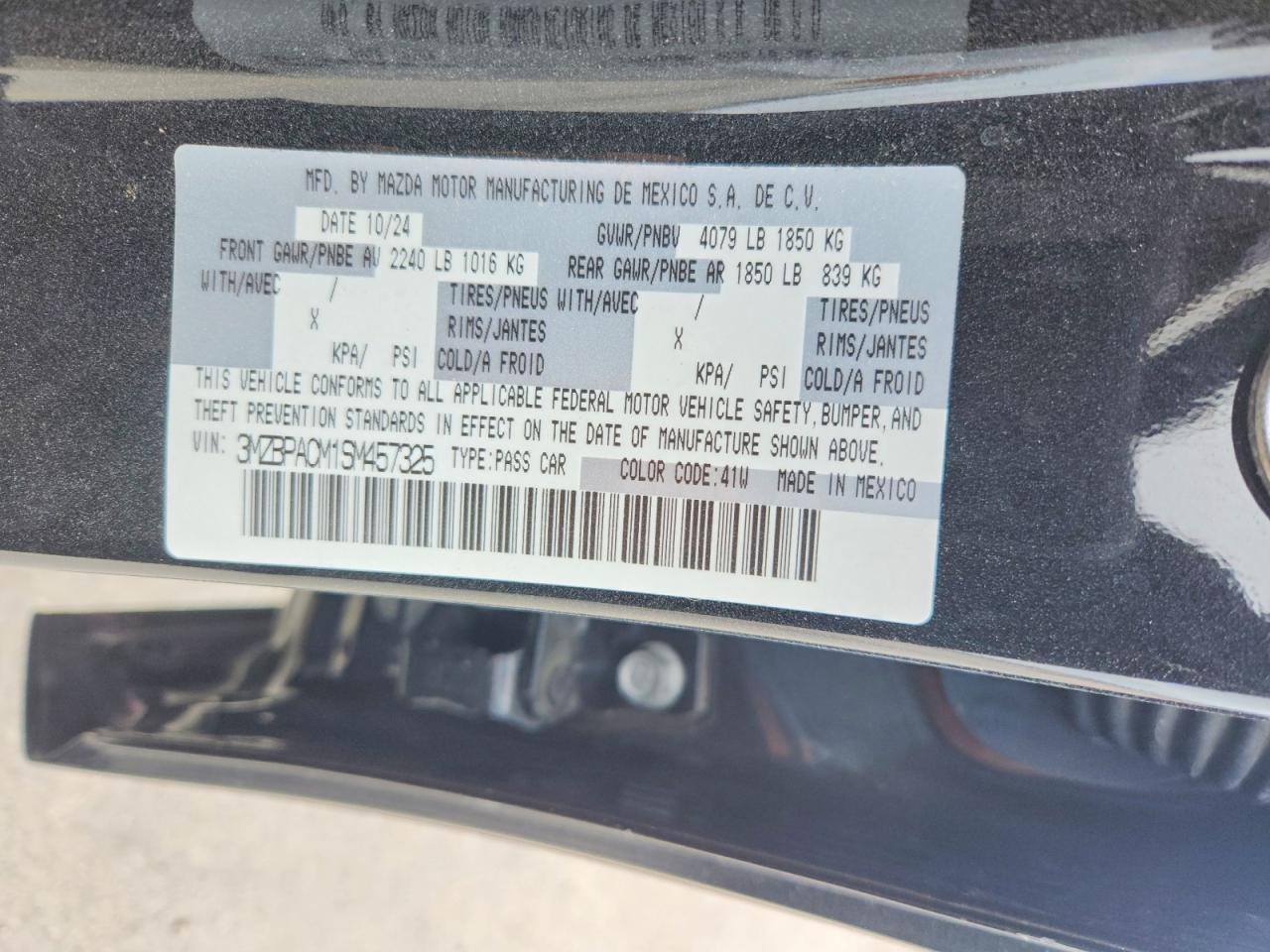 2025 MAZDA 3