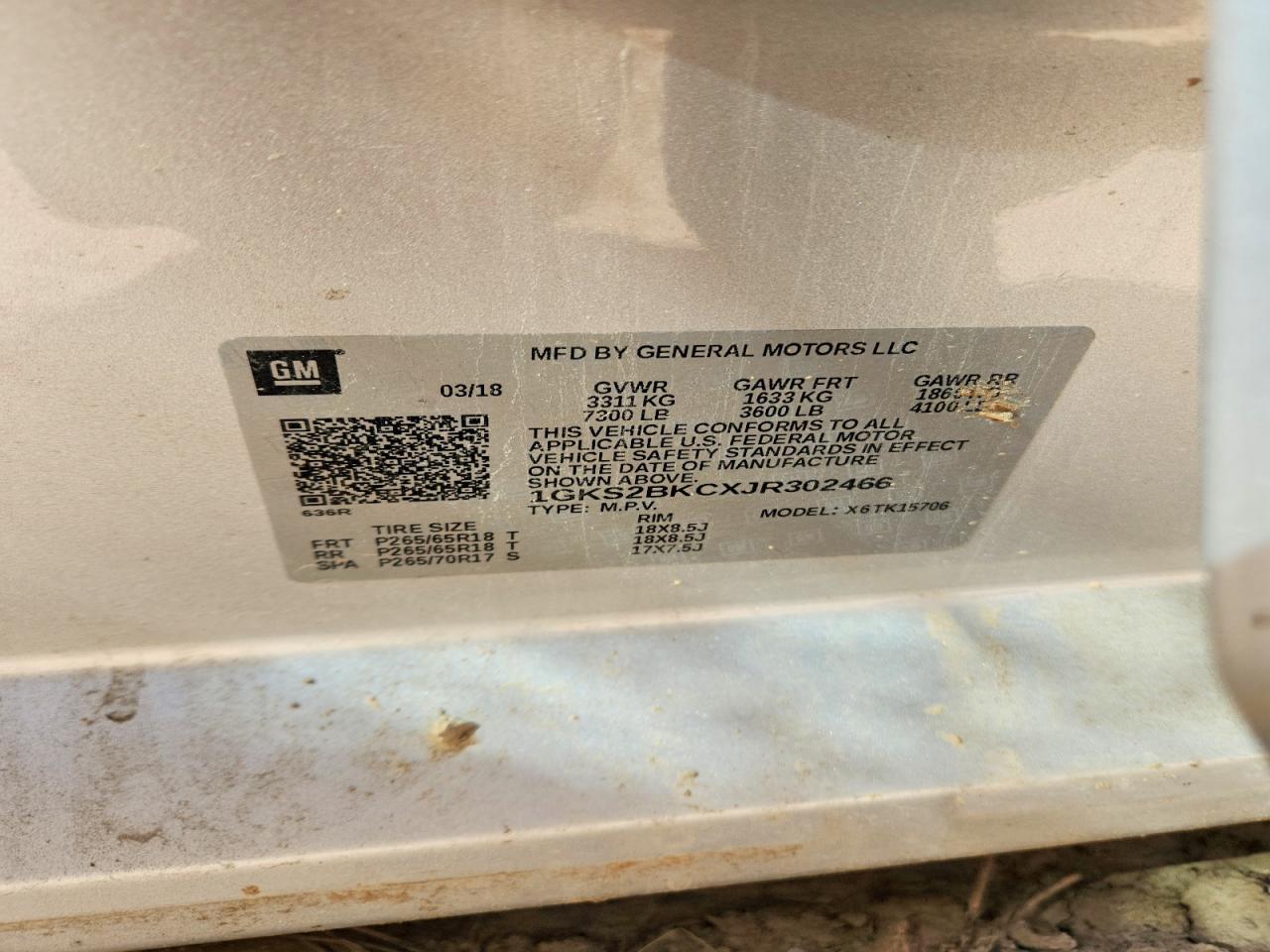 2018 GMC Yukon