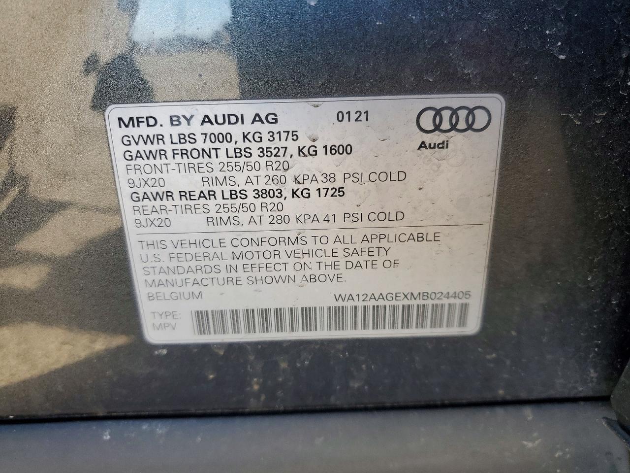 2021 AUDI e-tron Sportback