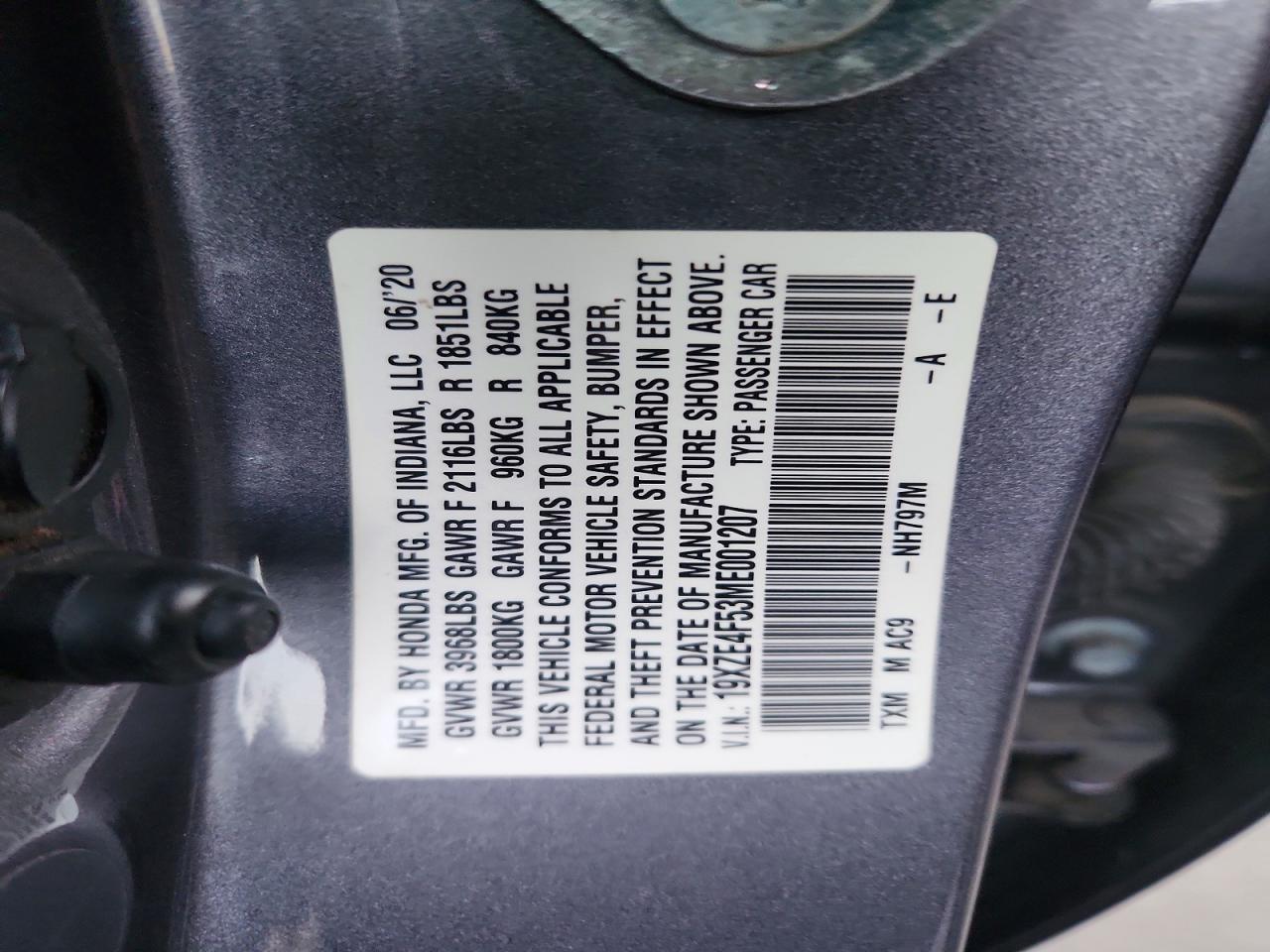 2021 HONDA Insight