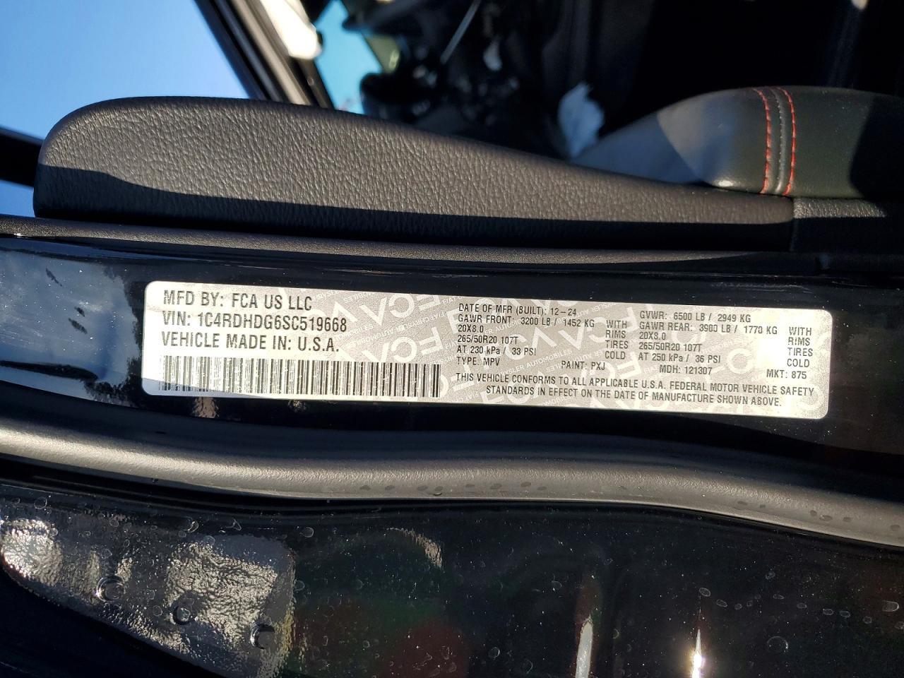 2025 DODGE DURANGO