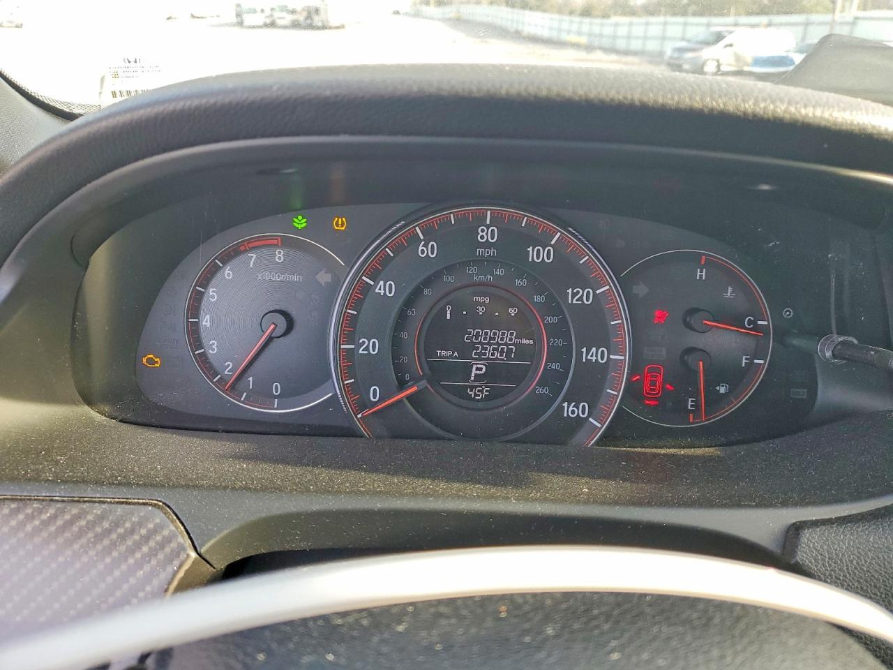 2016 HONDA ACCORD