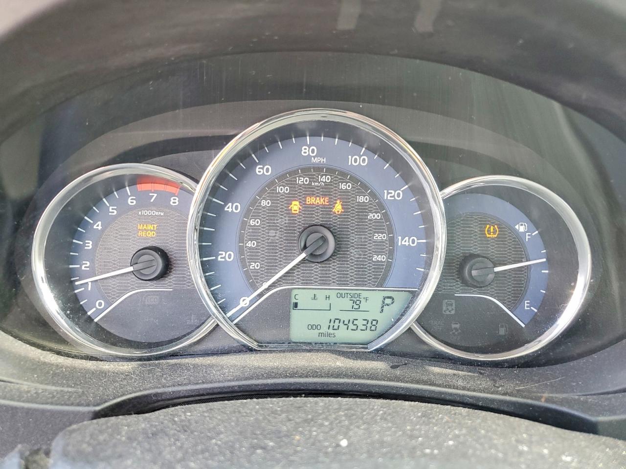 2015 TOYOTA COROLLA