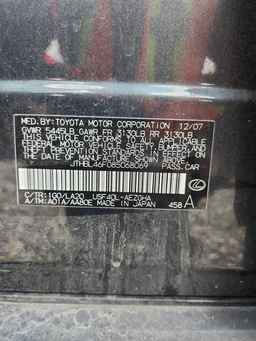 2008 LEXUS LS 460