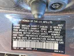 2017 HONDA CIVIC