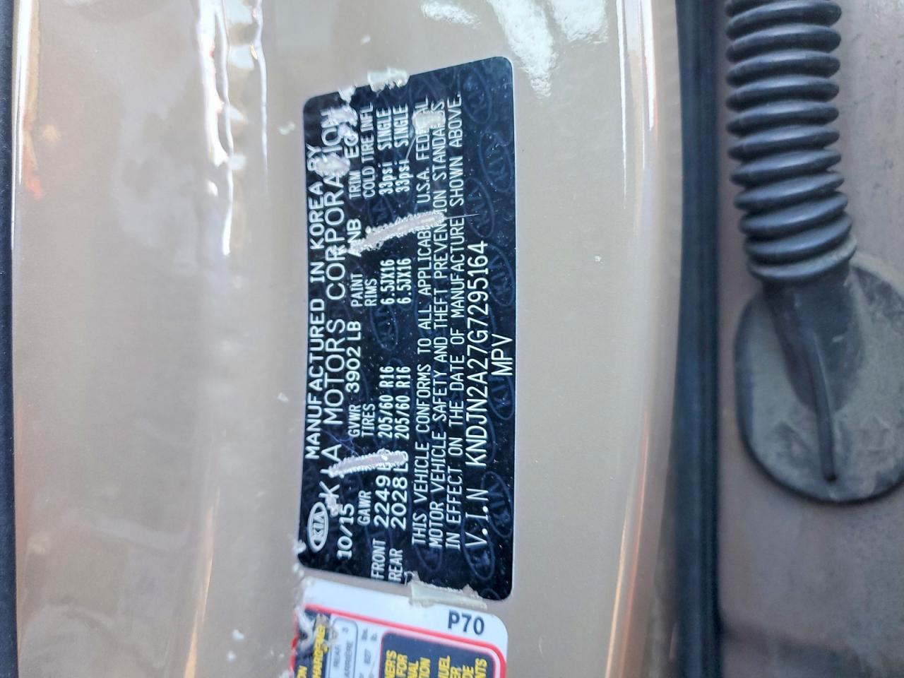 2016 KIA SOUL
