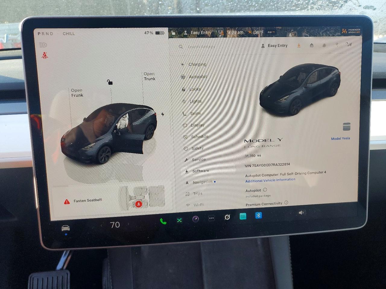 2024 TESLA Mdl Y 4d Std