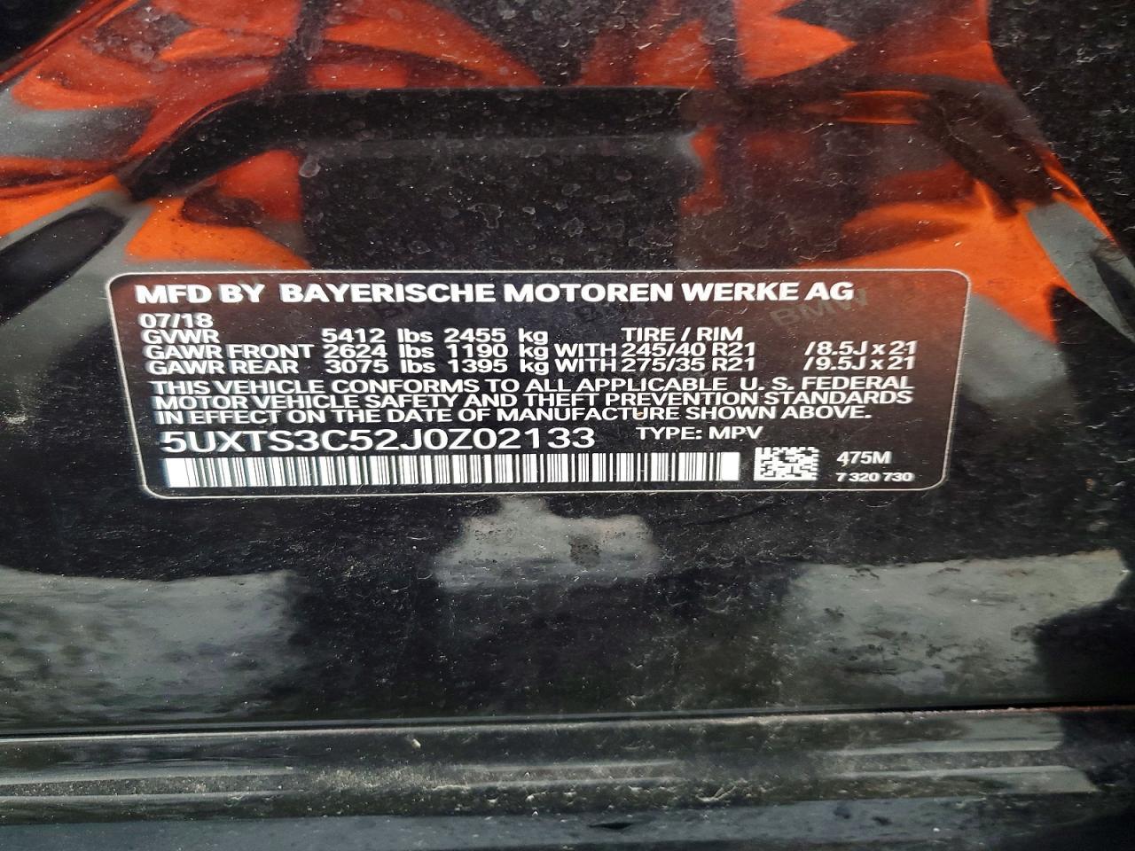 2018 BMW X3