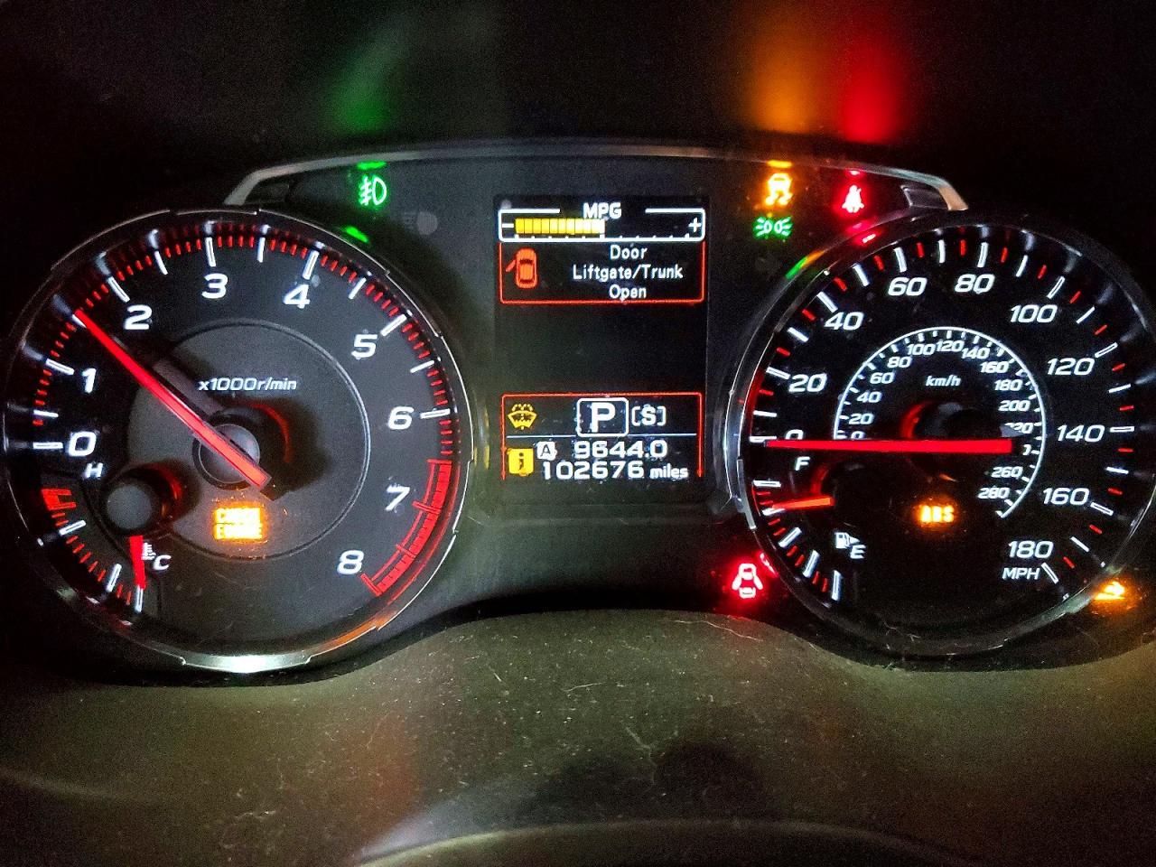 2018 SUBARU WRX