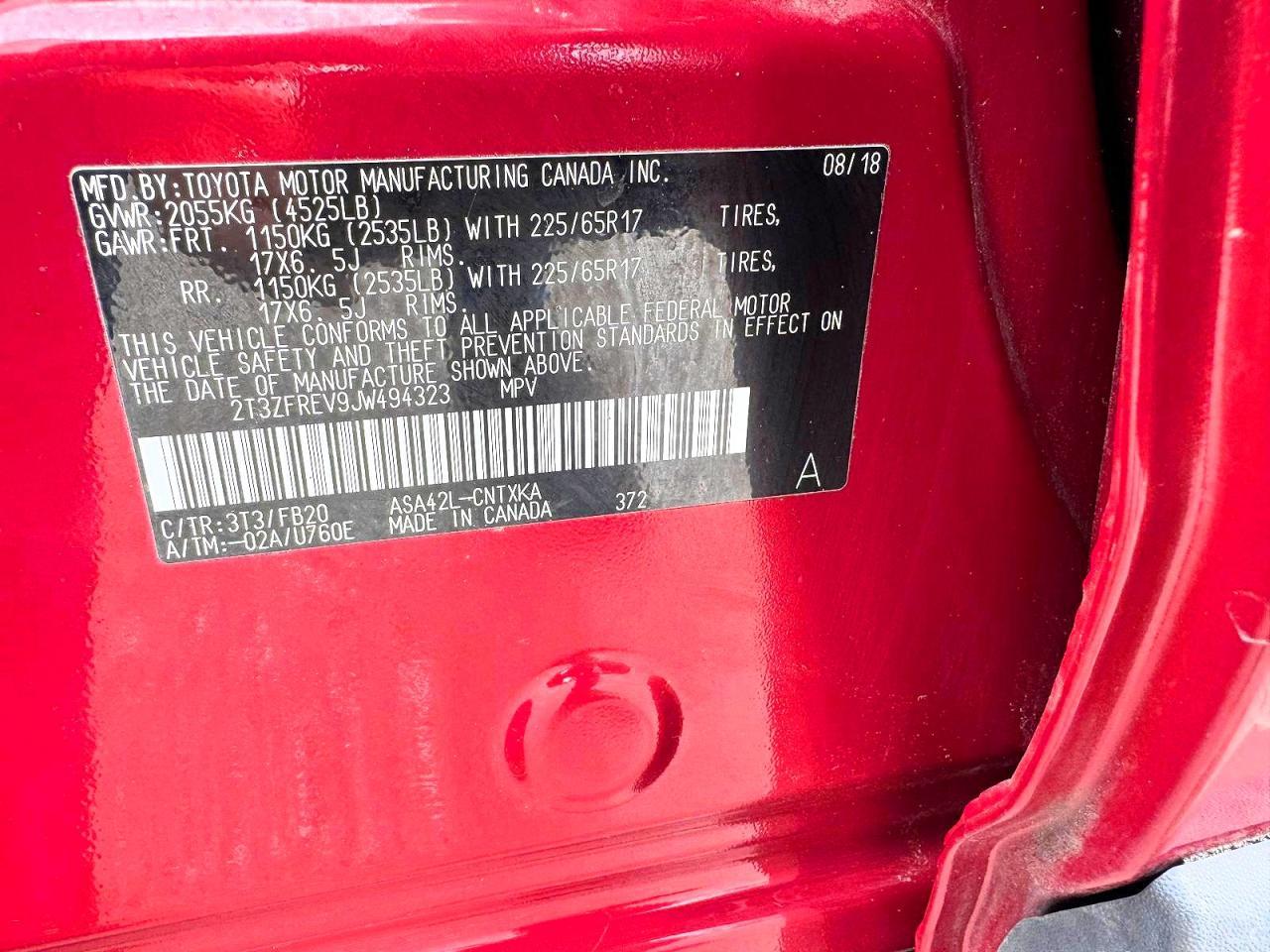2018 TOYOTA RAV4