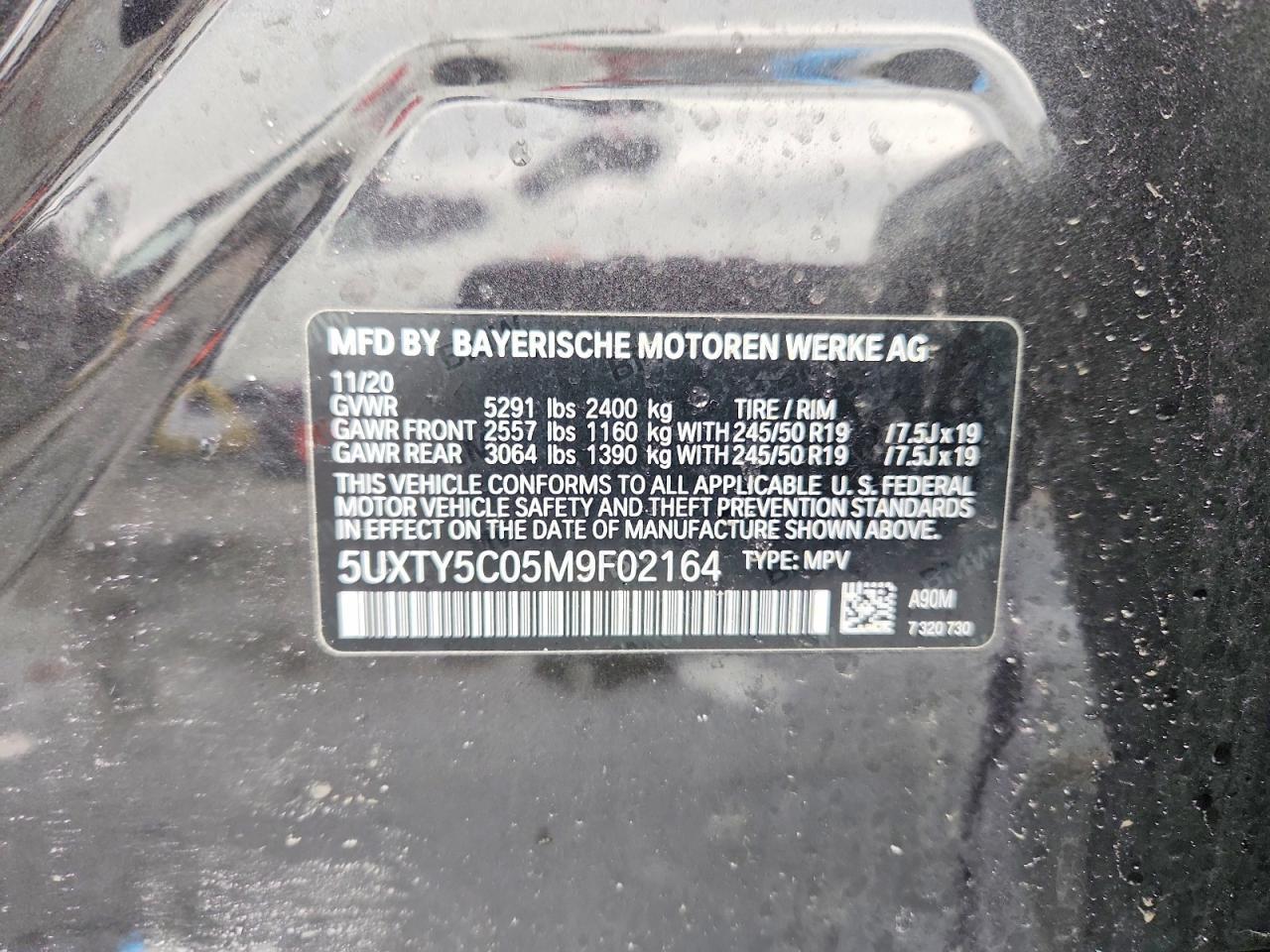 2021 BMW X3
