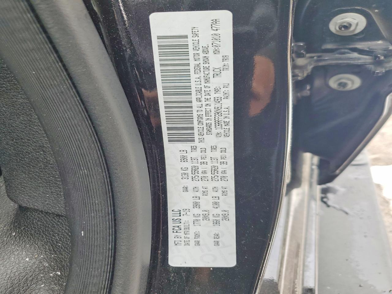 2019 RAM 1500