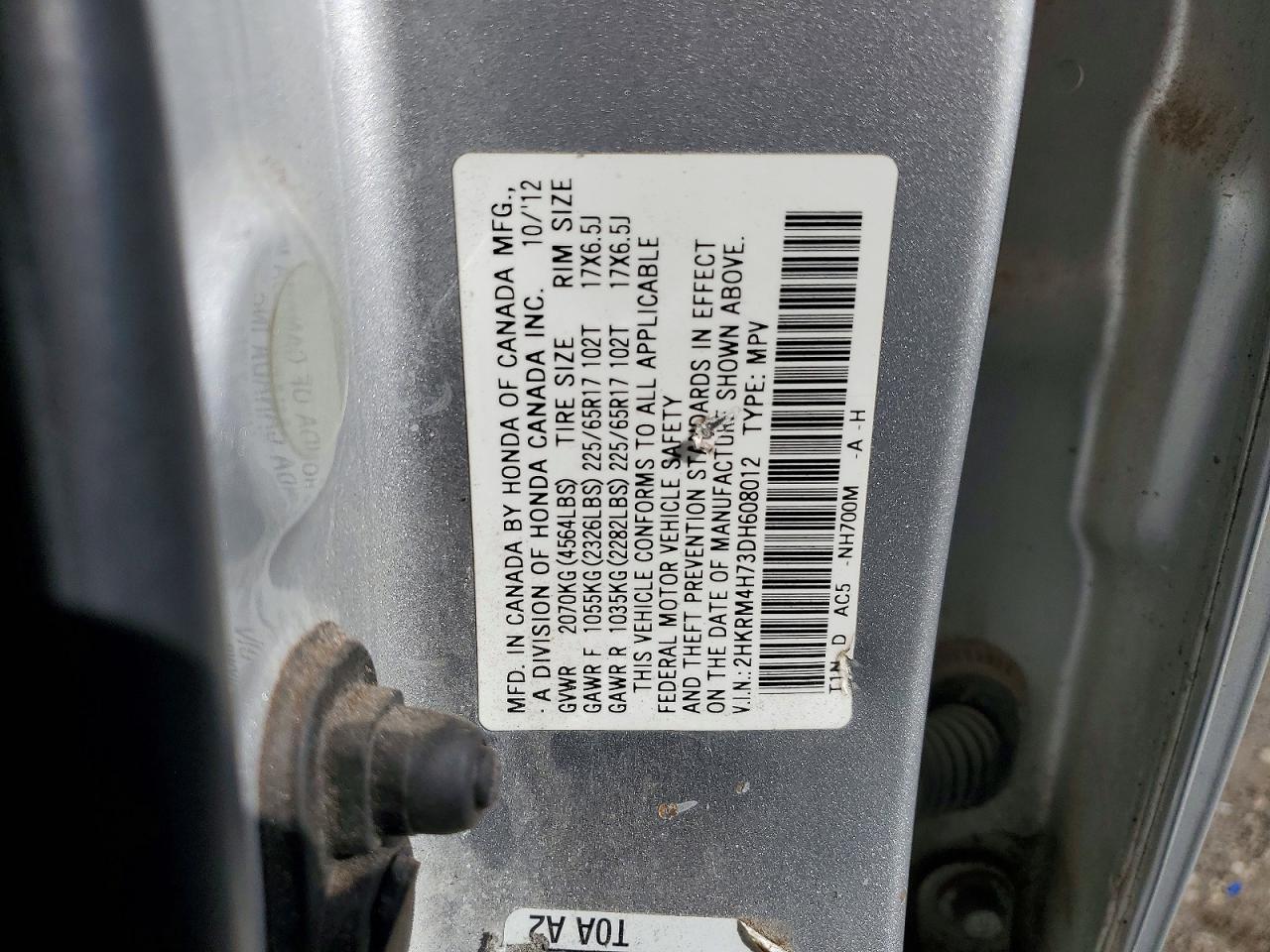 2013 HONDA CR-V