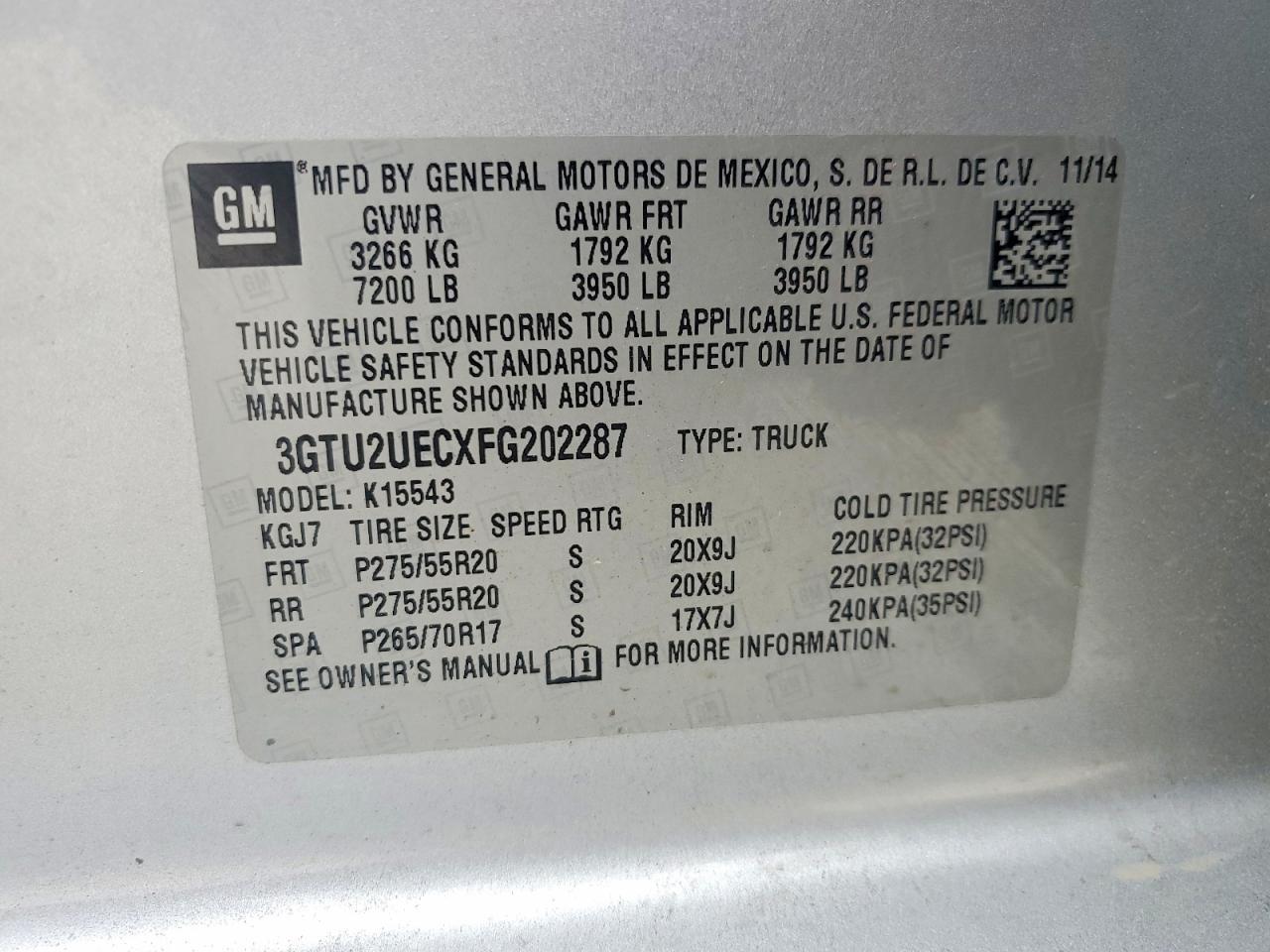 2015 GMC Sierra