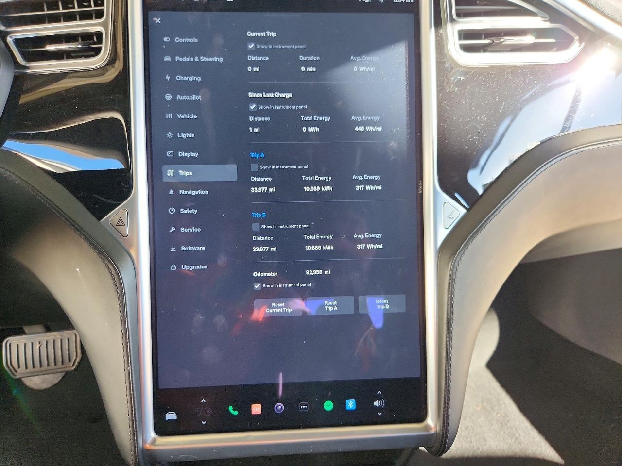 2015 TESLA MODEL S