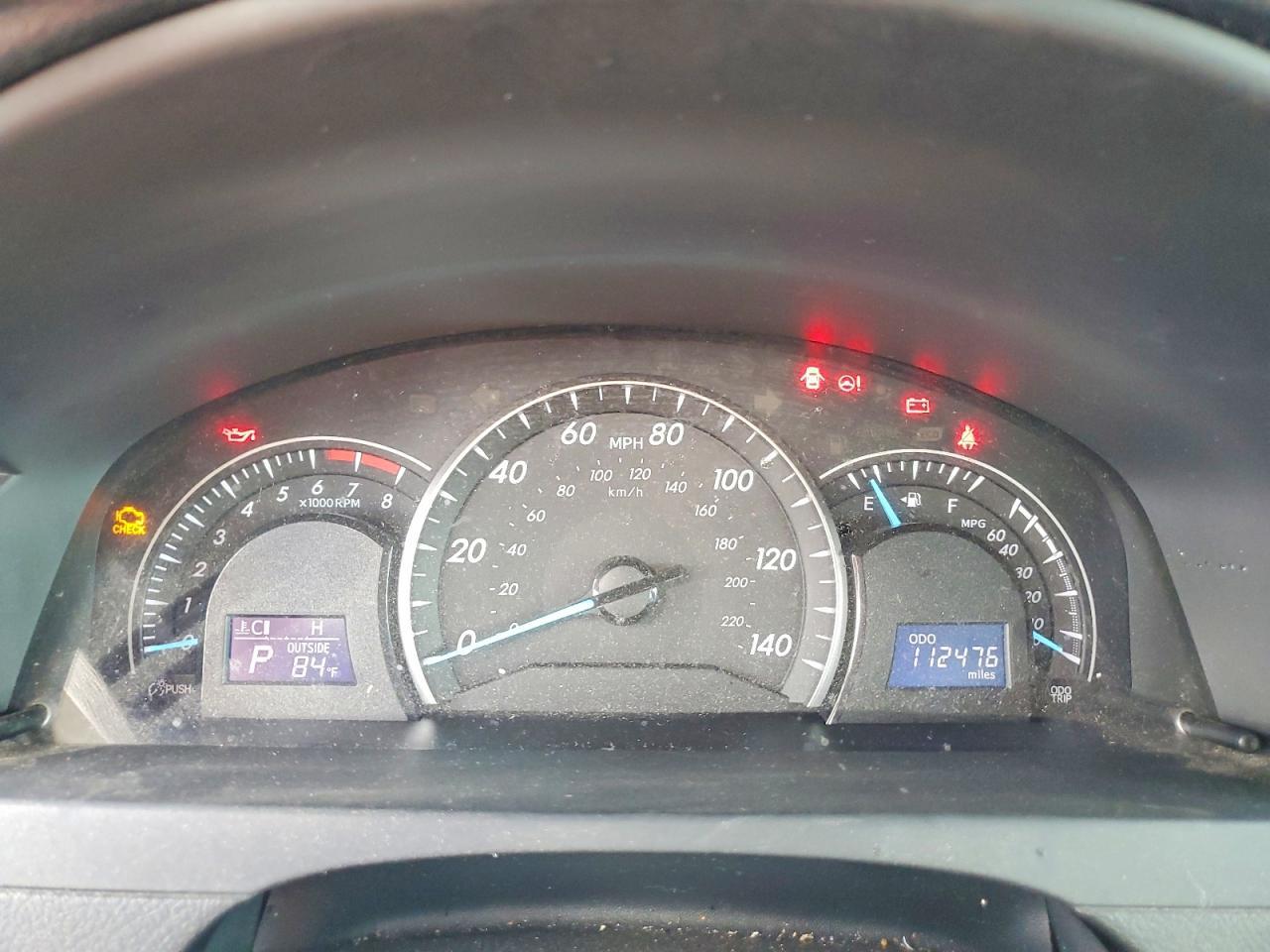 2012 TOYOTA CAMRY