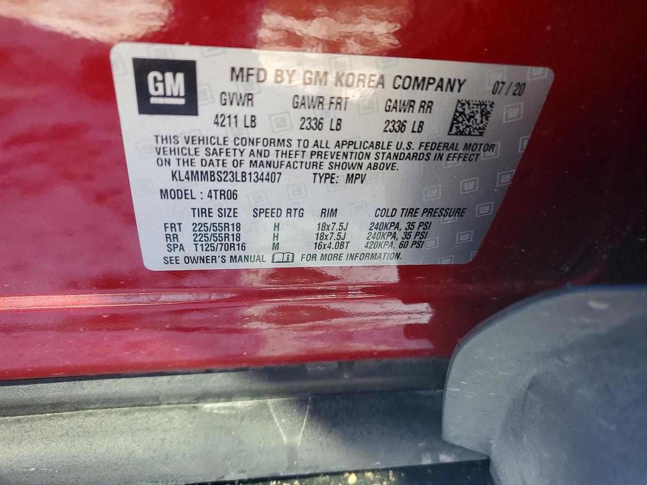 2020 BUICK Encore GX