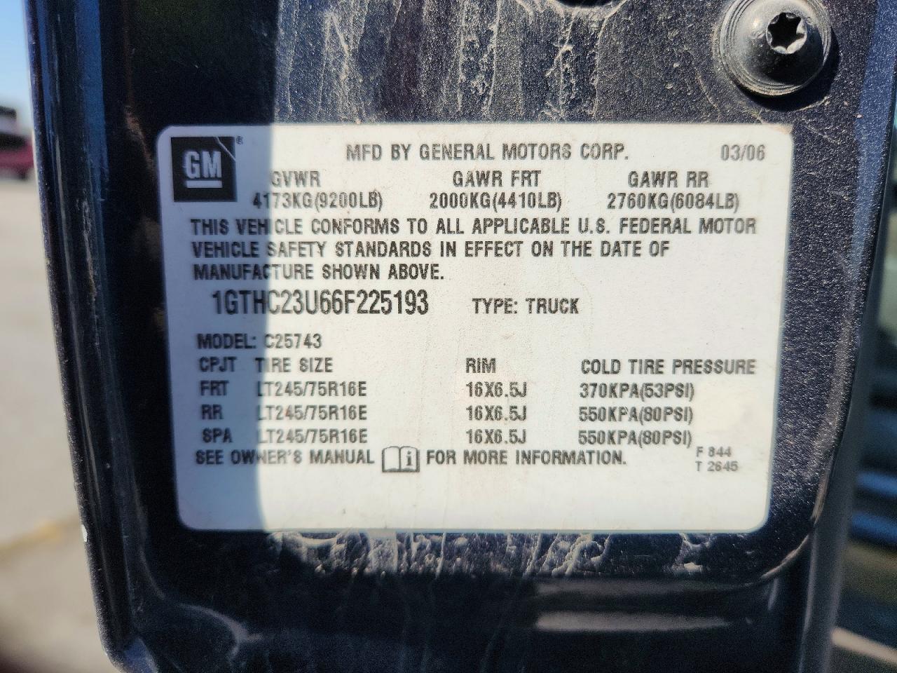 2006 GMC Sierra