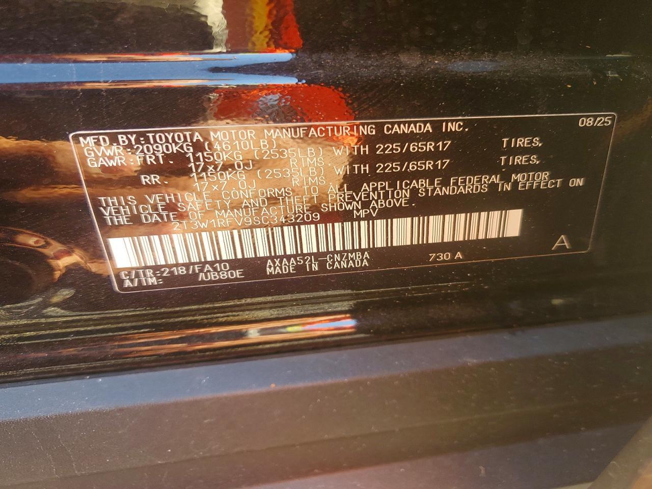 2025 TOYOTA RAV4