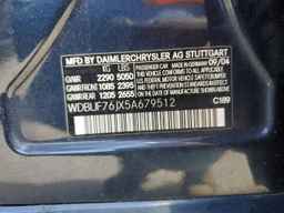 2005 MERCEDES-BENZ E-Class