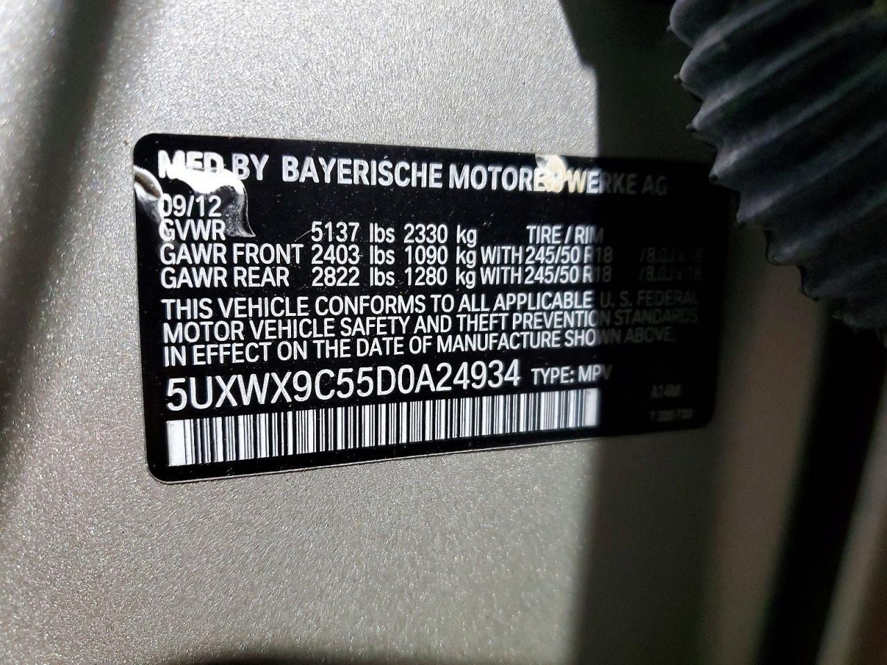 2013 BMW X3