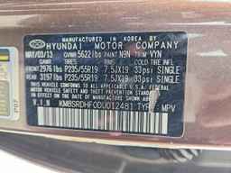 2013 HYUNDAI SANTA FE
