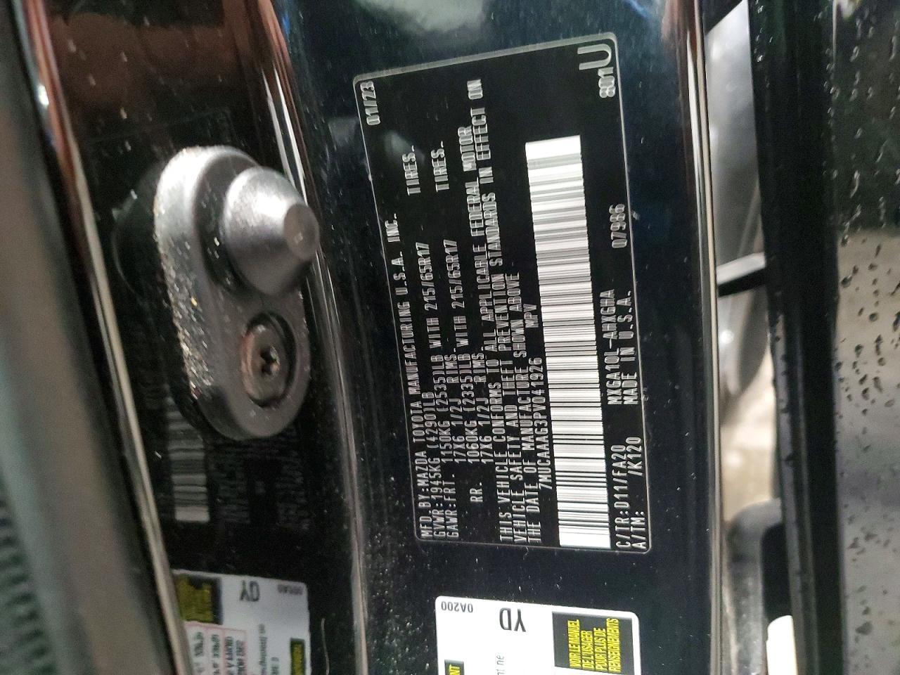 2023 TOYOTA COROLLA