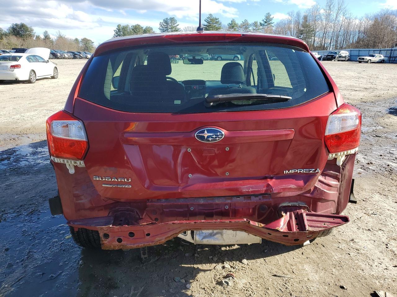 2012 SUBARU IMPREZA
