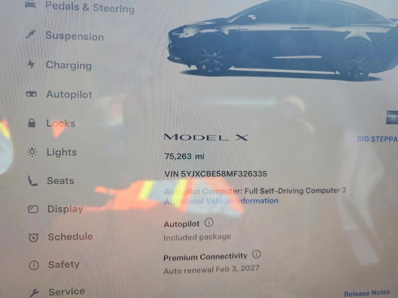 2021 TESLA MODEL X