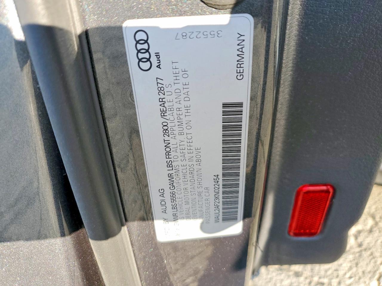 2019 AUDI A6
