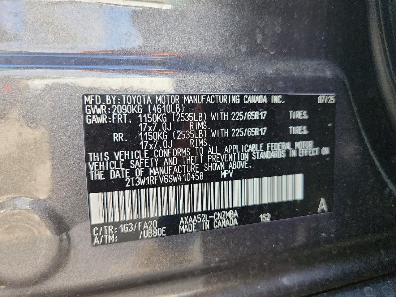 2025 TOYOTA RAV4