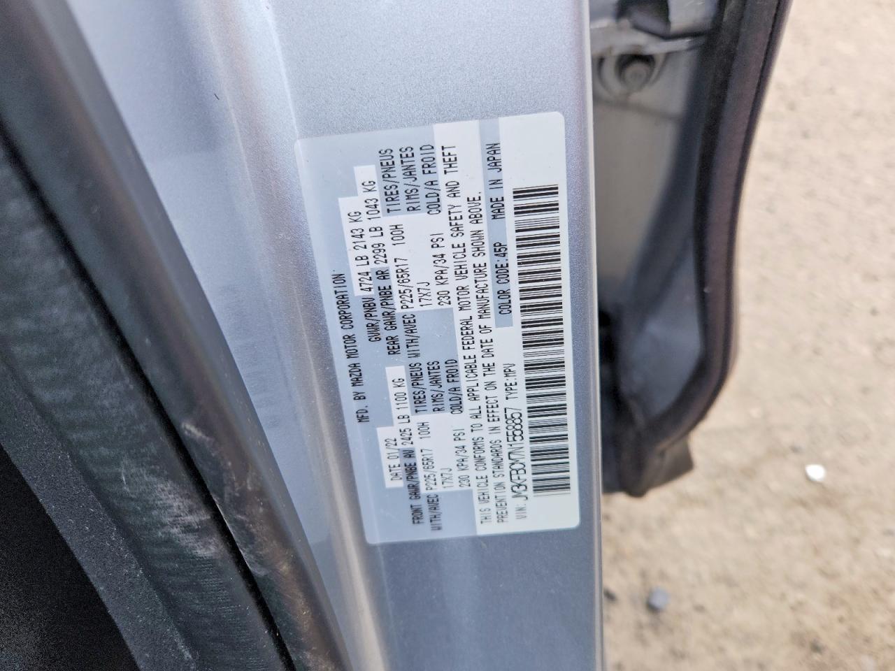 2022 MAZDA CX-5