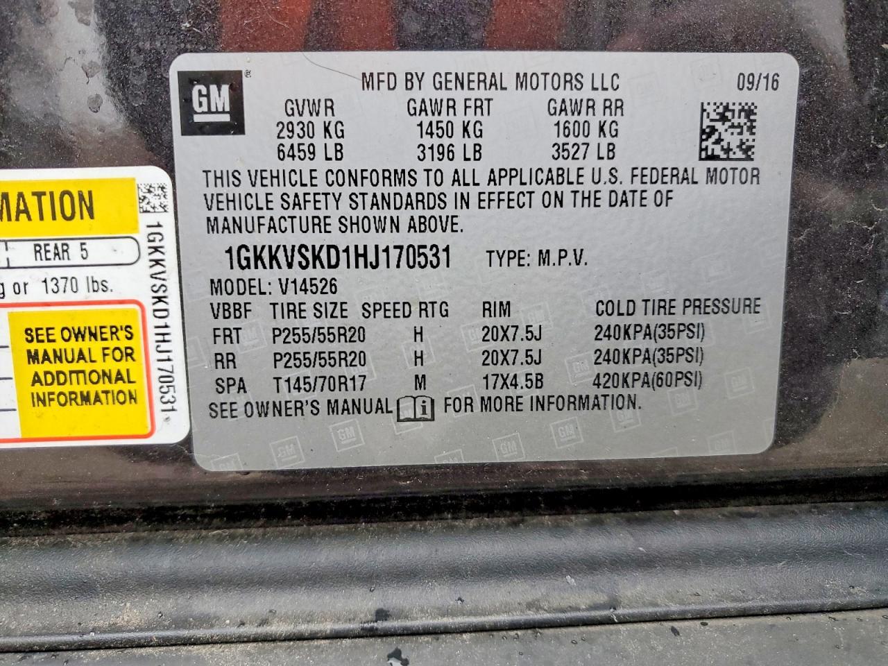 2017 GMC ACADIA