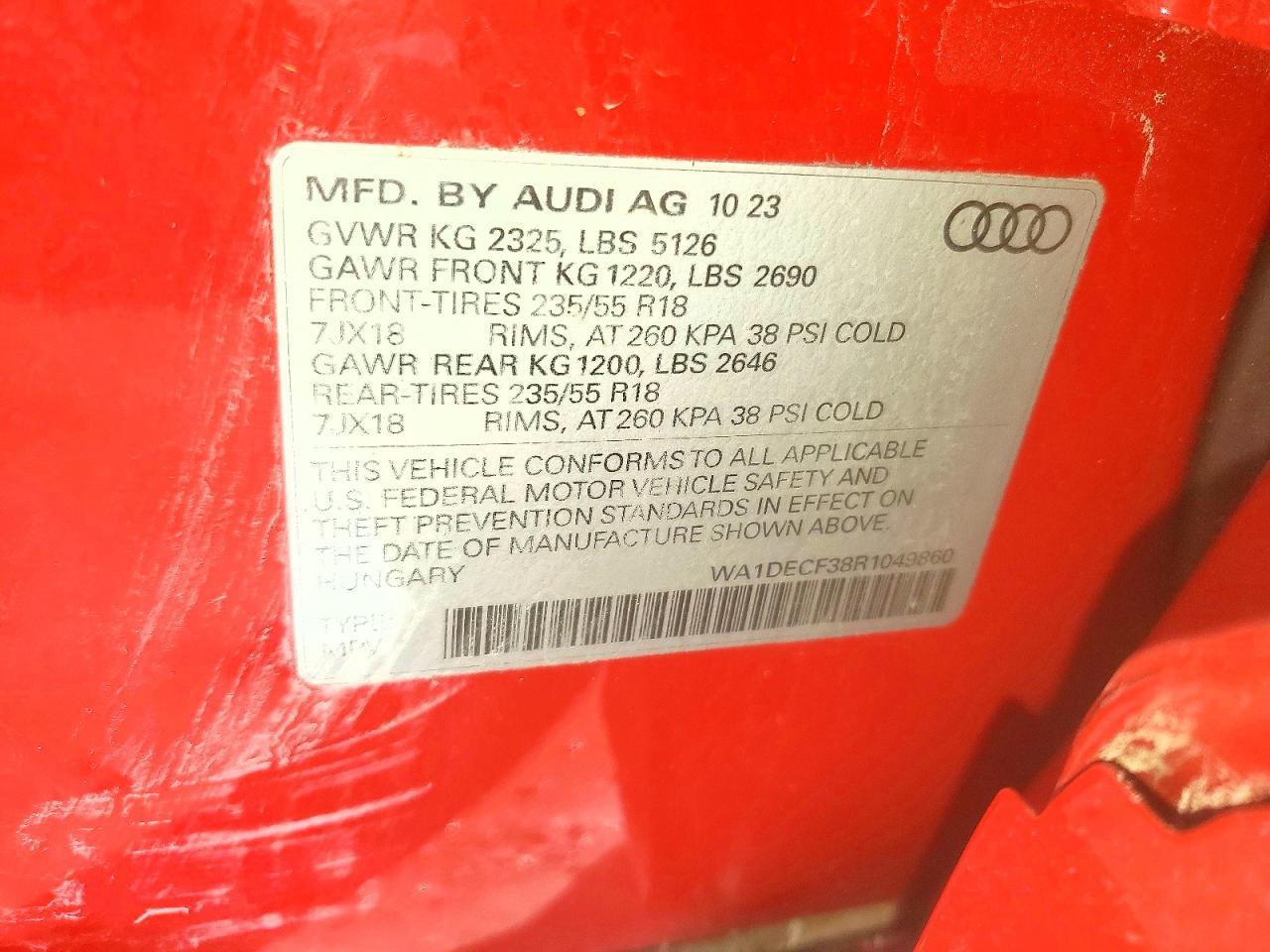 2024 AUDI Q3