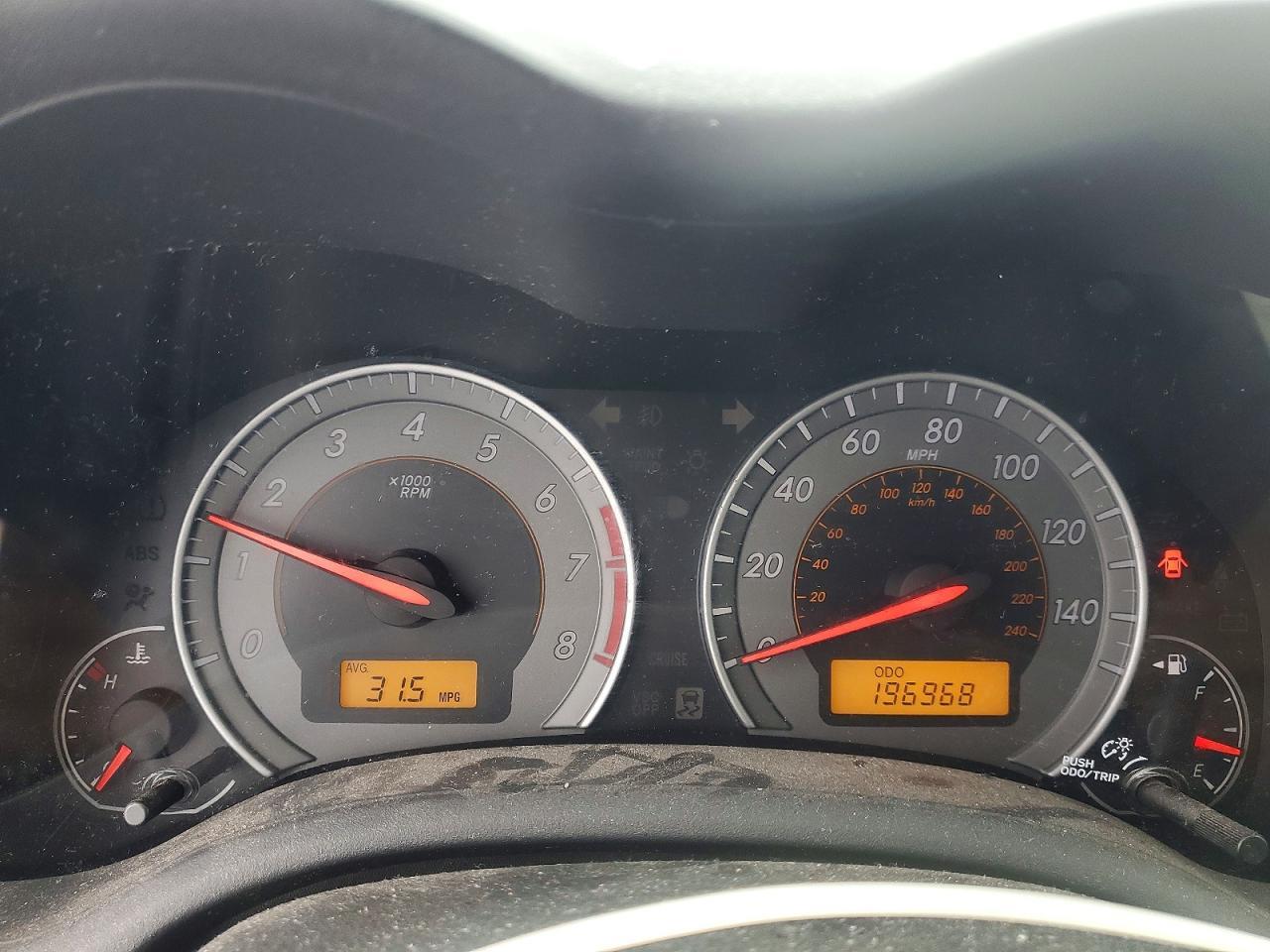 2010 TOYOTA COROLLA