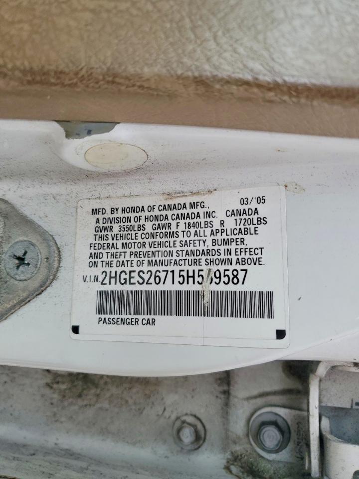 2005 HONDA CIVIC