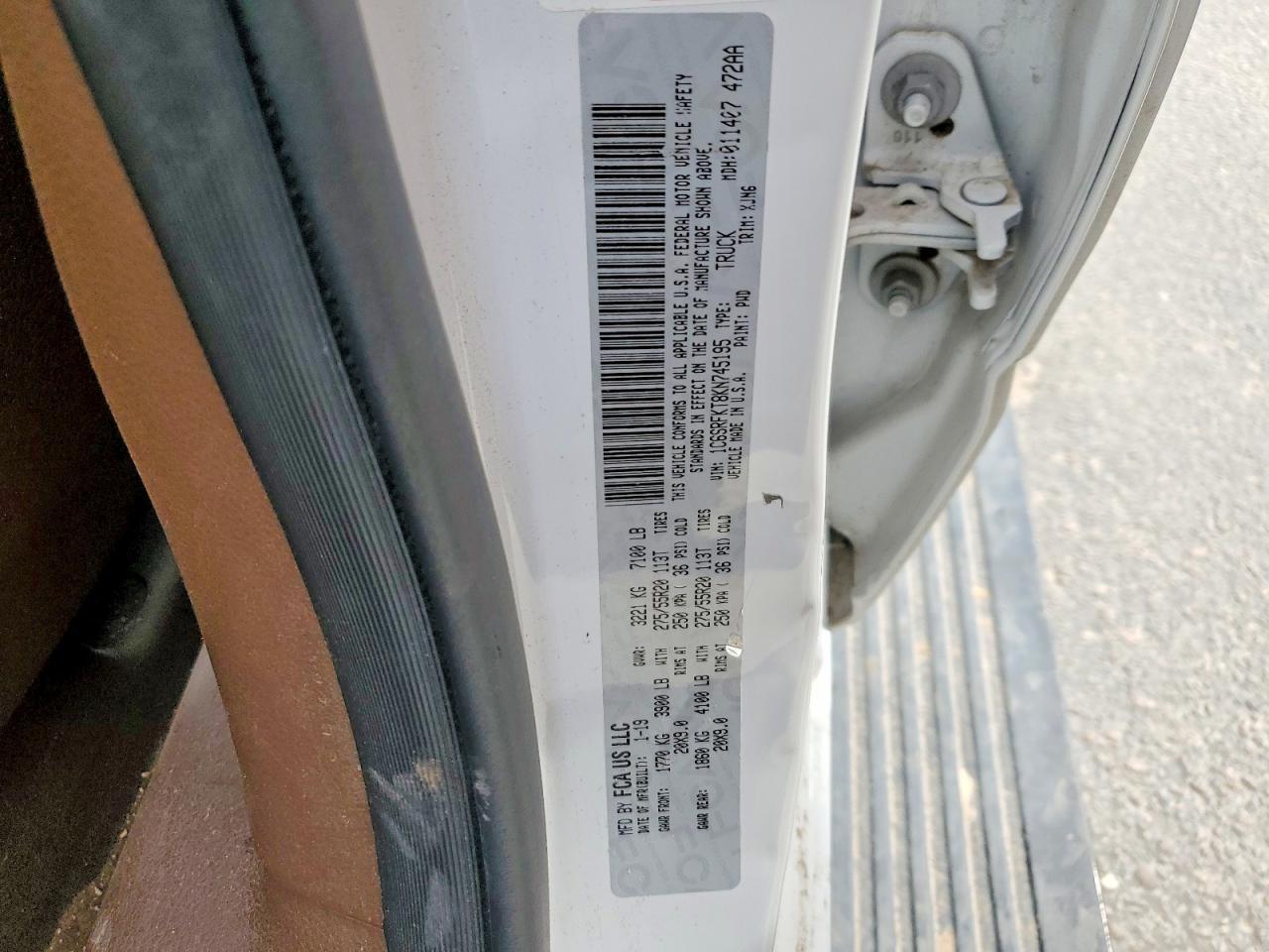 2019 RAM 1500