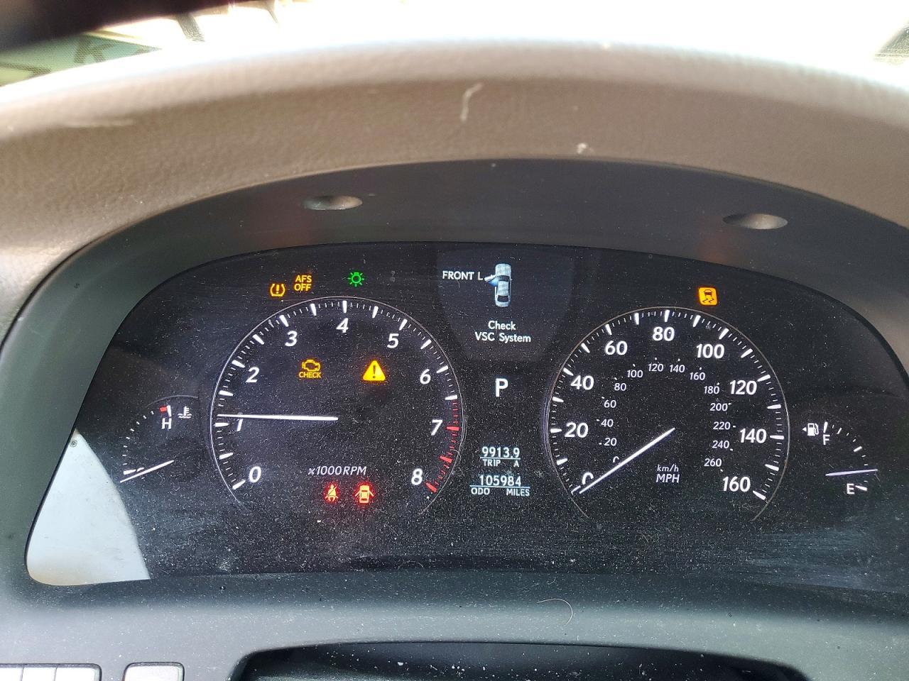 2008 LEXUS LS 460