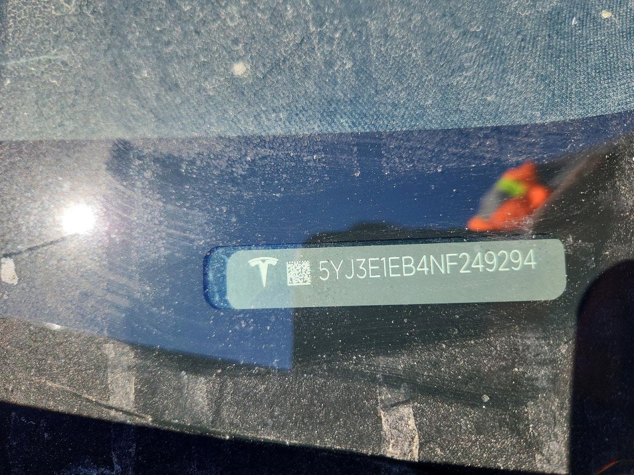 2022 TESLA MODEL 3