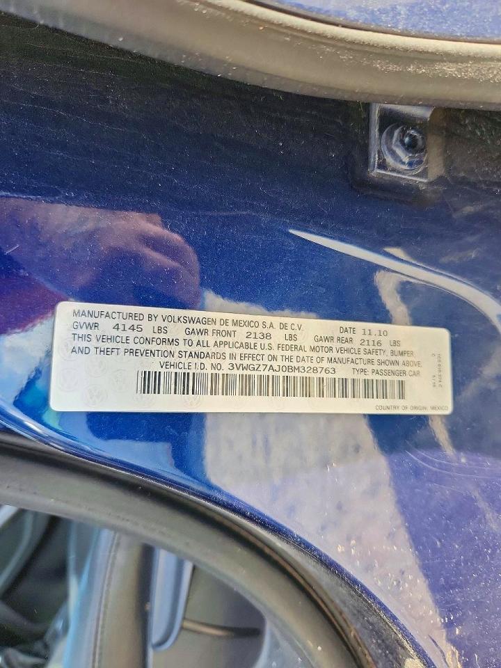 2011 VOLKSWAGEN JETTA