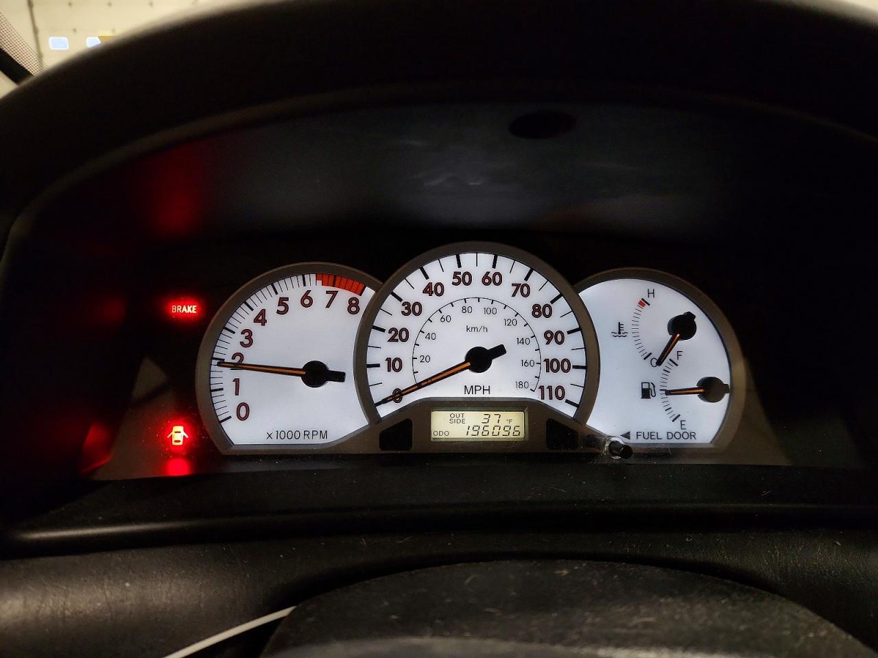 2005 TOYOTA COROLLA