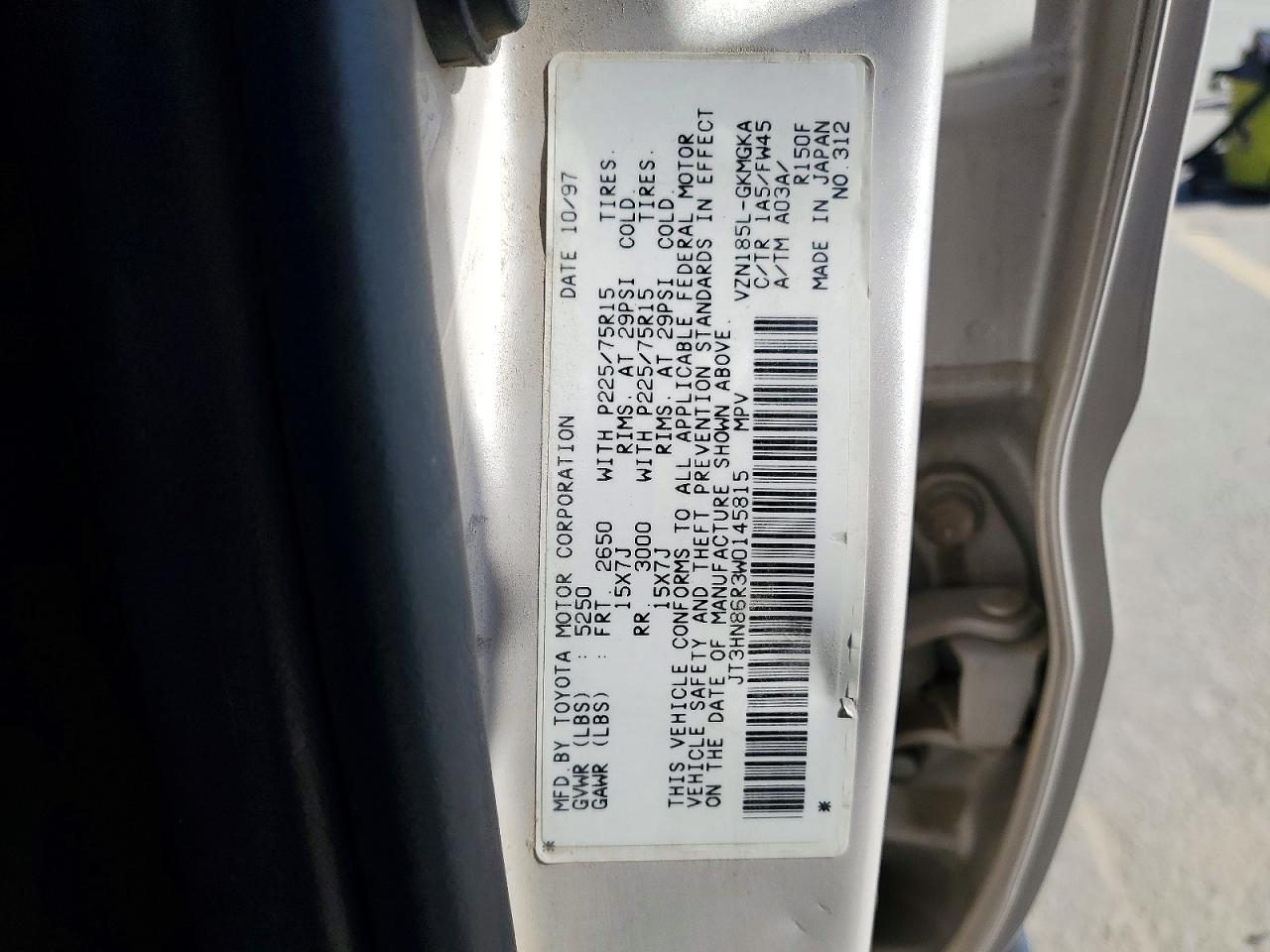 1998 TOYOTA 4Runner