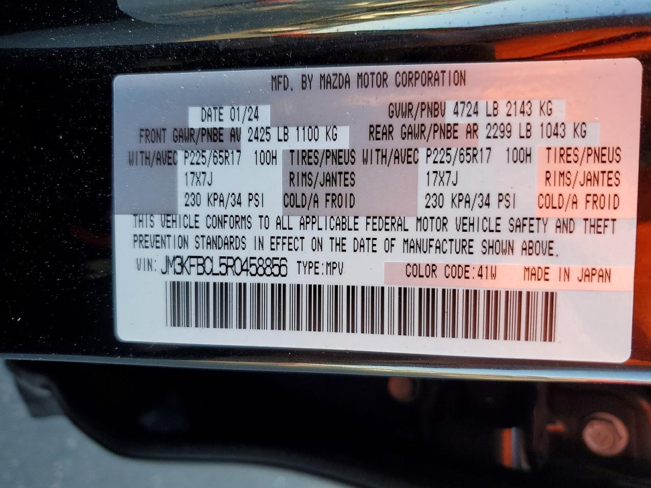 2024 MAZDA CX-5